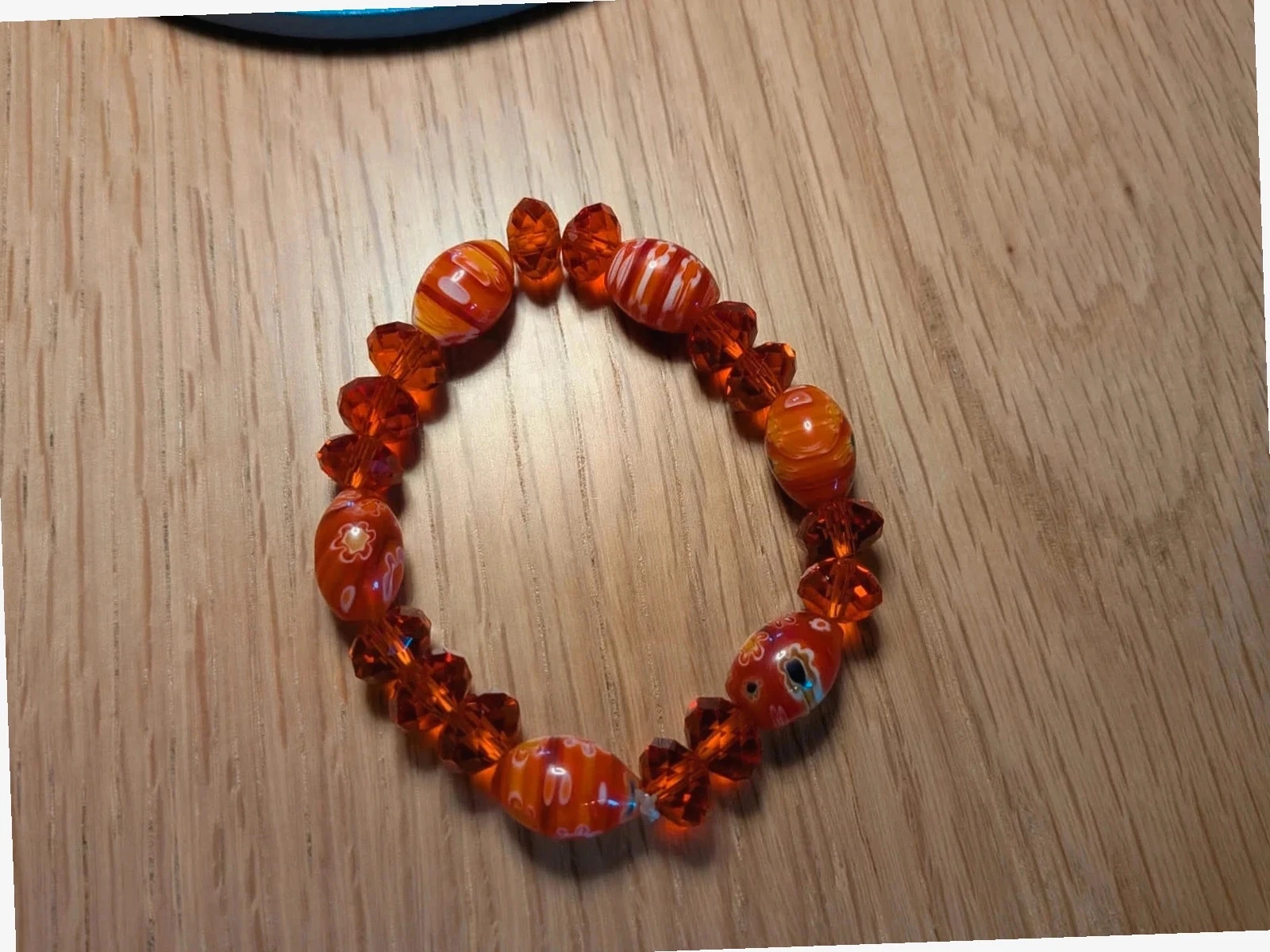 Shiny red fantasy bracelet – photo 2